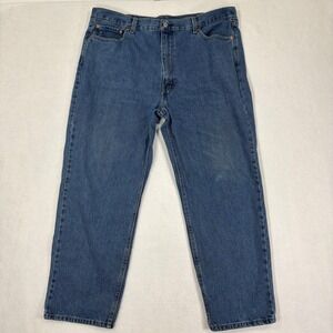 Levi's 550 Jeans 42x30 Relaxed Fit Tapered Leg Cotton Denim Dad Core